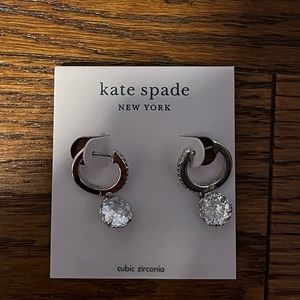 Kate spade earrings; never worn with tags